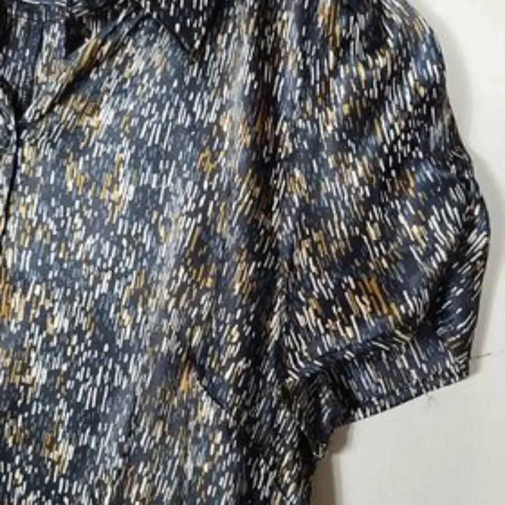 AB Studio Large Button Down Shirt - Picture 4 of 9